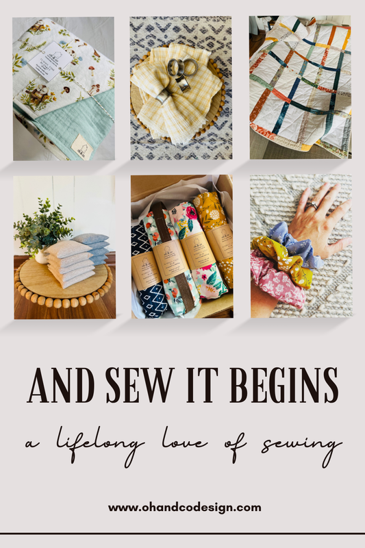 And Sew You Begin - Lesson 1