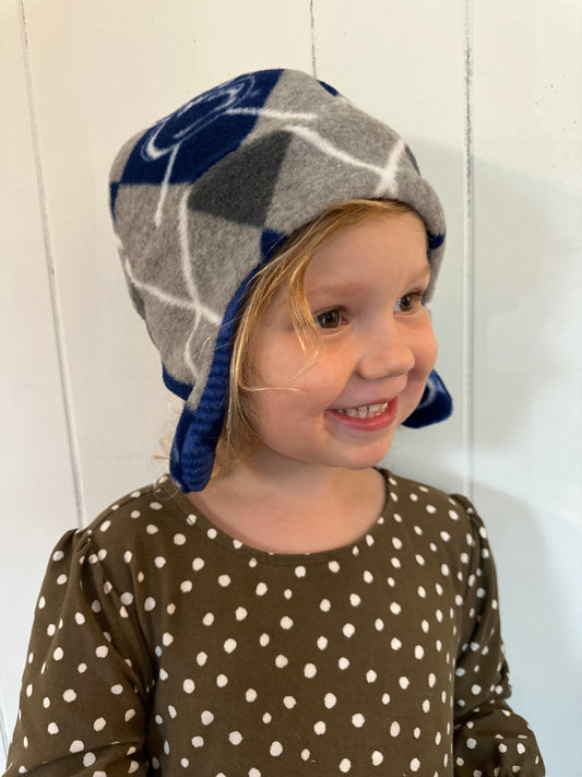 Kids Mini-Fan Fleece Reversible Fan Hat