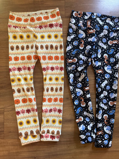 Kids Fall Leggings