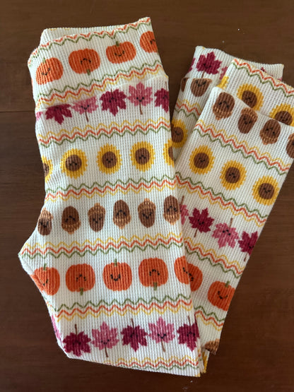 Kids Fall Leggings