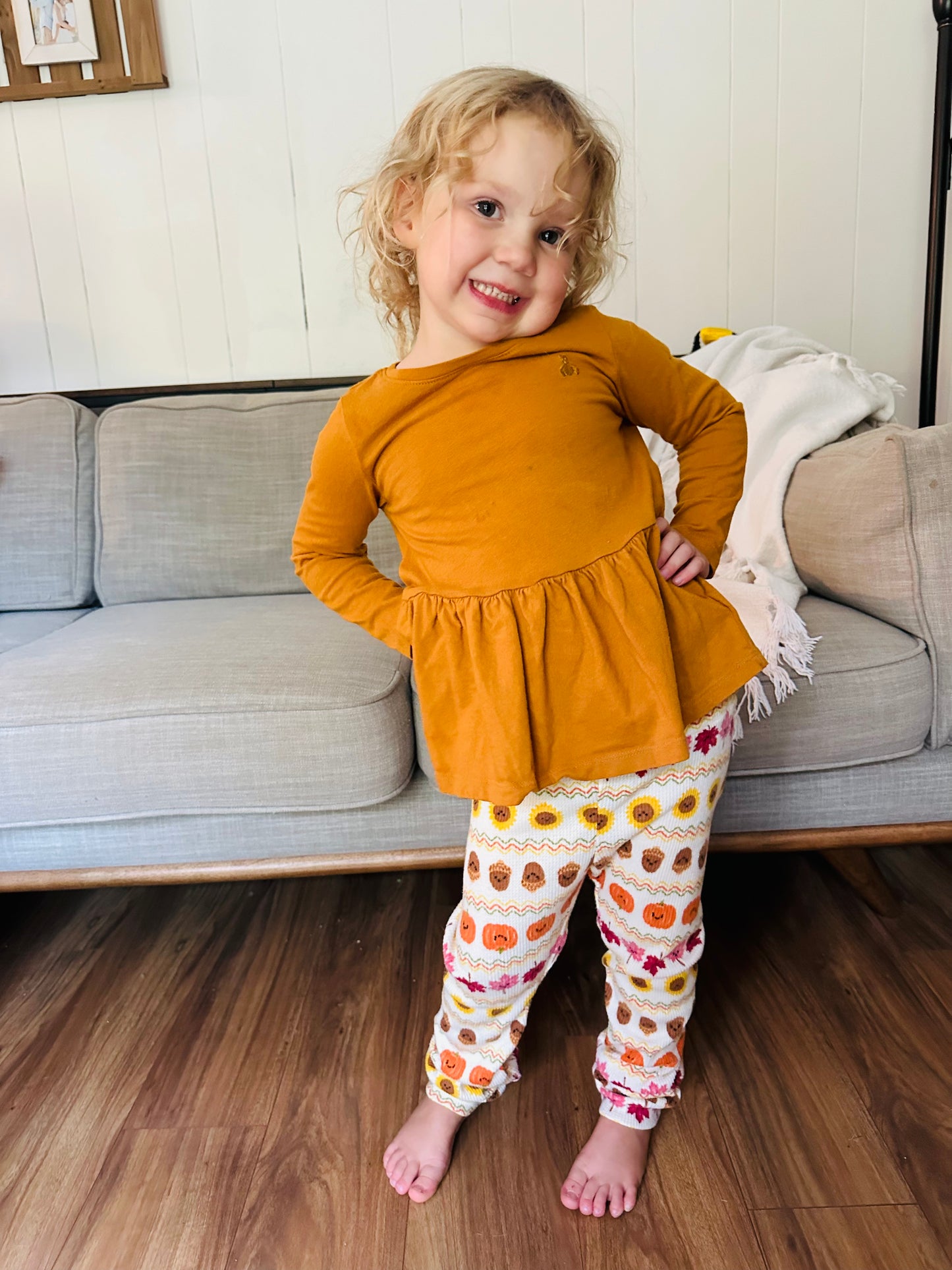 Kids Fall Leggings