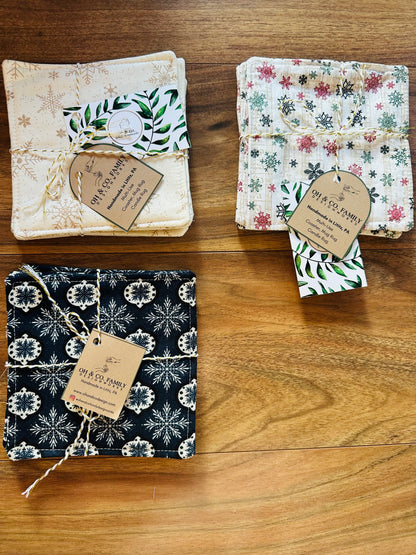 Fabric Coasters - Set of 4